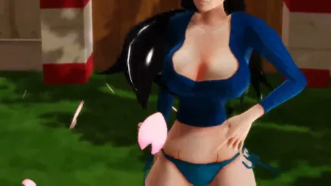 《海贼王》妮可·罗宾热舞 MMD